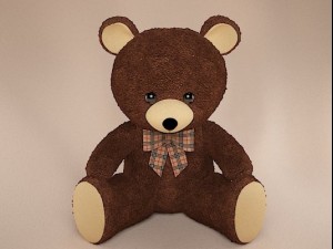 bear toy Modèle 3D
