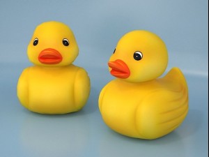 the rubber duck bathtub toy 3Dモデル