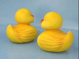 the rubber duck bathtub toy 3D 模型