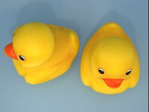 the rubber duck bathtub toy 3D 模型