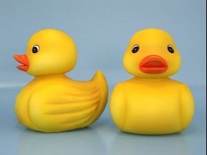 the rubber duck bathtub toy 3D 模型