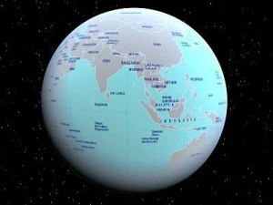 political earth 3D Model