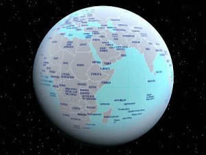 political earth 3D Model