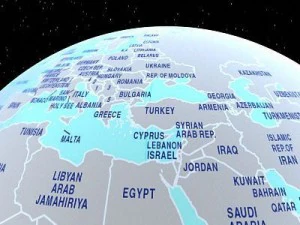 political earth 3D Model