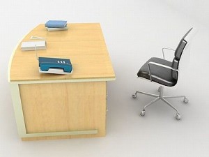 vista desk Modelo 3D