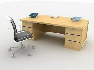 vista desk 3D Model