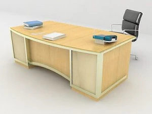 vista desk 3D Model