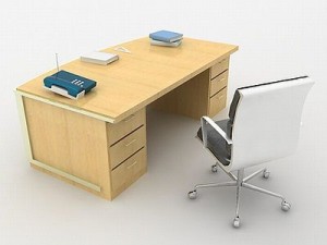 vista desk Modelo 3D