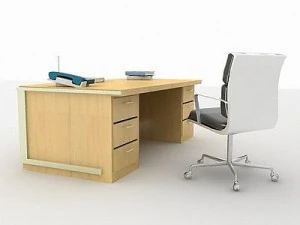 vista desk 3D Model