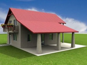 빌라 텍사스 3D 모델