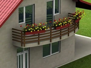 빌라 텍사스 3D 모델