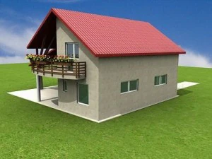 빌라 텍사스 3D 모델