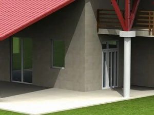 빌라 텍사스 3D 모델