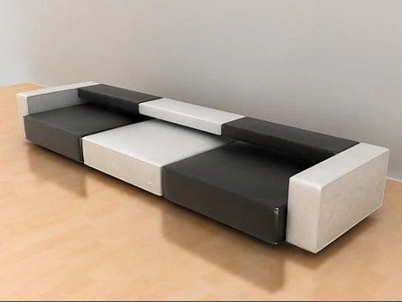 alex sofa 3D Model .c4d .max .obj .3ds .fbx .stl .blend 