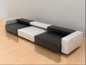 alex sofa 3D-Modell