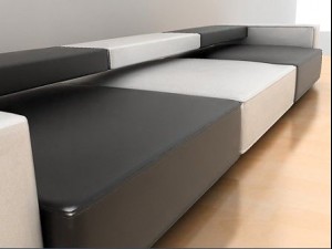 alex sofa Model 3D