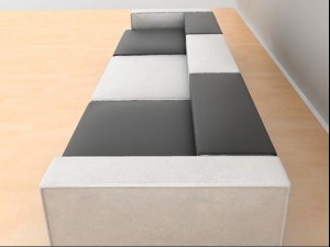 alex sofa Model 3D
