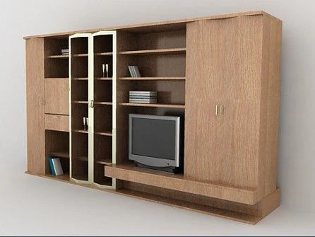 brown library 3D Model .c4d .max .obj .3ds .fbx .stl .blend 