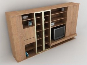 brown library 3D Model
