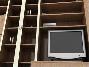brown library 3D Model