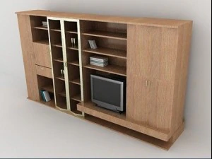 brown library 3D Model