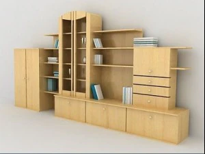 eva library 3D Model