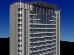 hotel plazza 3Dモデル