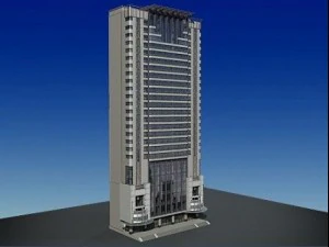 hotel plazza 3D Model