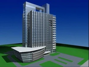 Hotelpräsident 3D Modell