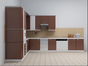 kitchen wenge Modelo 3D