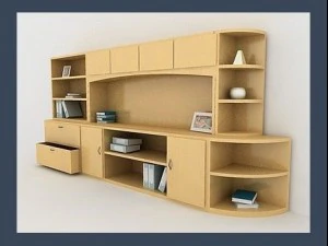 biblioteka Visty Model 3D