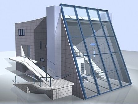 villa amber 3D Modell .c4d .max .obj .3ds .fbx .stl .blend