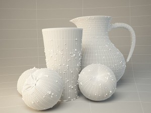 tomatoes and tomato juice Model 3D