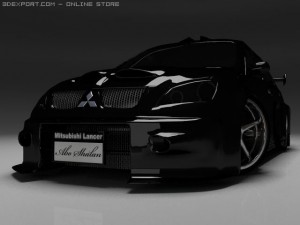 lancer 3D Модель
