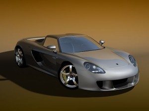porsche carrera gt 3D Modell