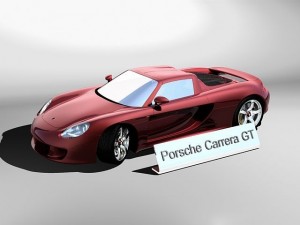 porsche carrera gt 3D Modell
