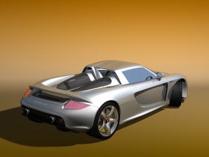 porsche carrera gt 3D Modell