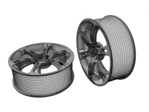 cerchione dell'auto Modello 3D