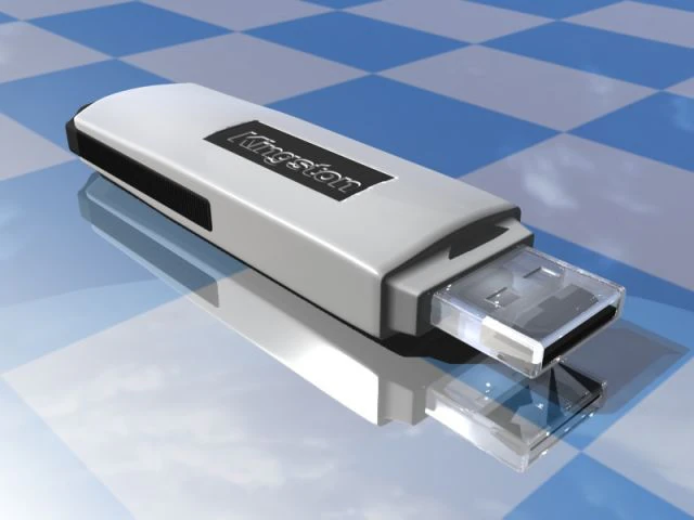kingston data traveler 3D Model .c4d .max .obj .3ds .fbx .stl .blend 