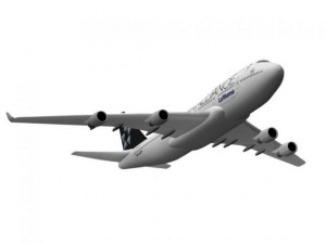 b747 400 3D Model