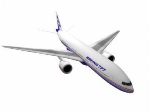 b777 200 3D Model