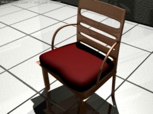 chair 3D 模型
