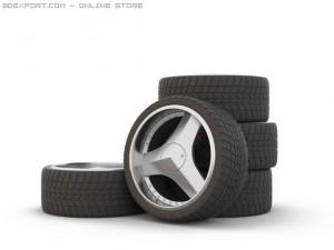 wheel Model 3D