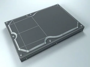 hard drive 3D Model