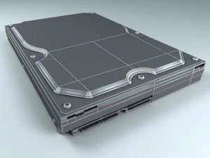 hard drive 3D Model