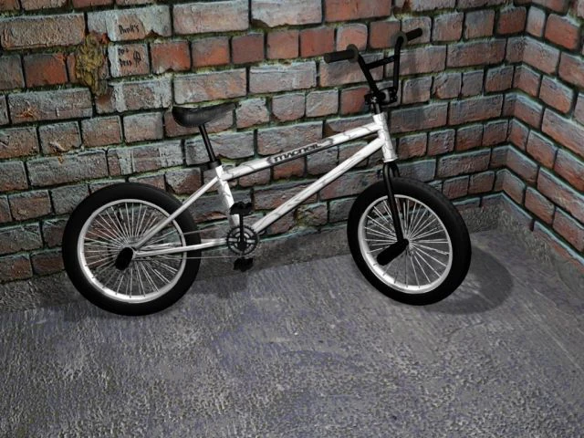 bmx 3D Model .c4d .max .obj .3ds .fbx .stl .blend 