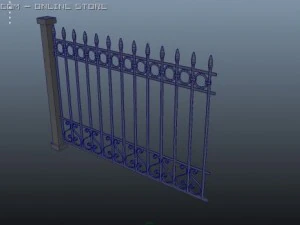 fence2 3D Model