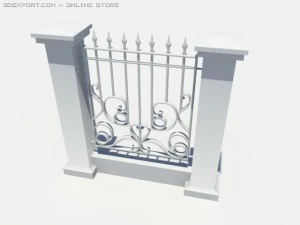 fence3 3D Model