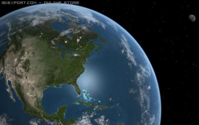 earth 3d view