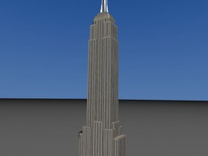 empire state building v2 3D Model